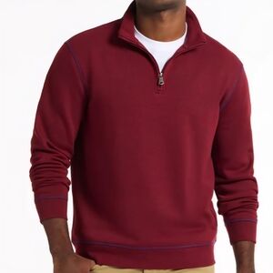 Robert Graham Men's Fulham Long Sleeve Knit Zip-Up Sweater Shirt